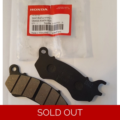 Brake Pads, Front - early PCX/SH/NSC Brake Pads, Front - early PCX/SH/NSC